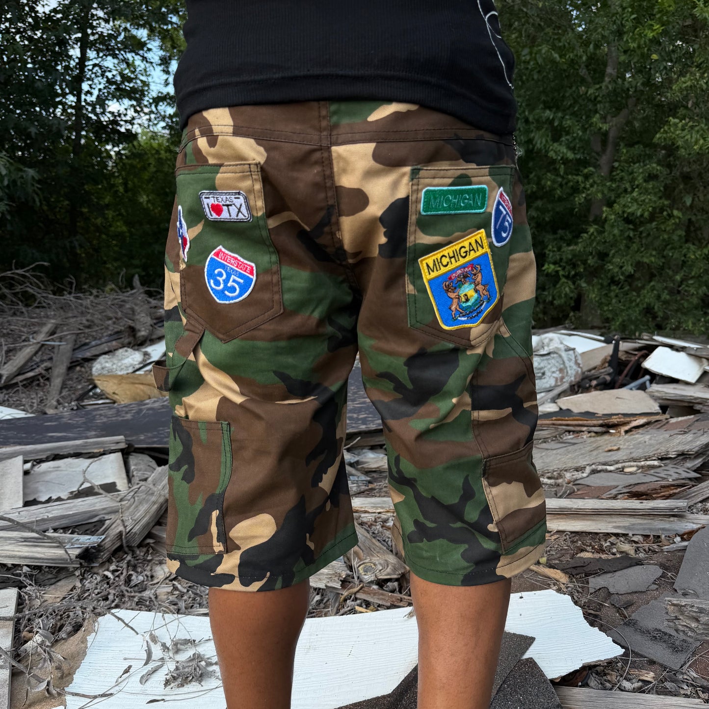 REDEMPTION CAMO SHORTS