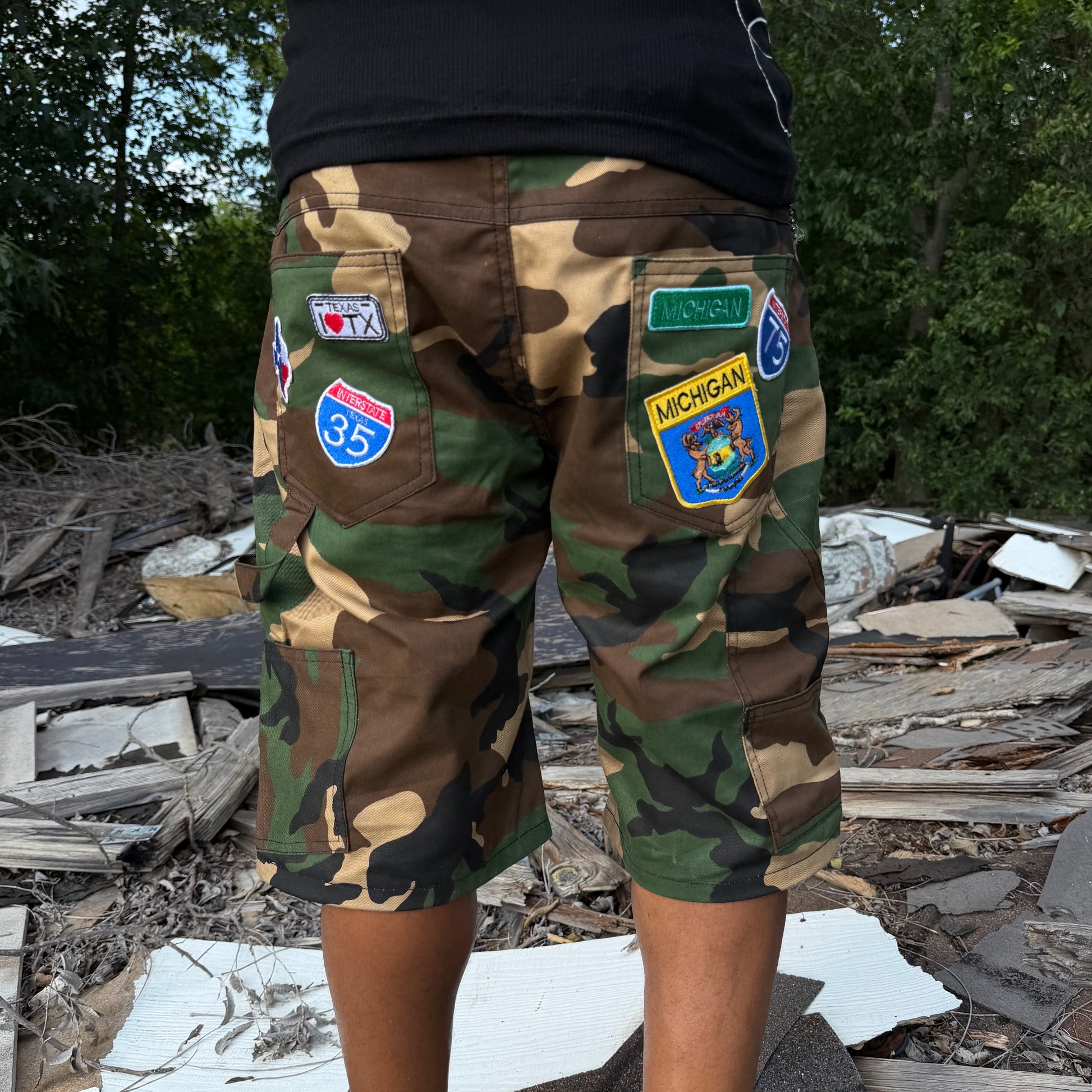 REDEMPTION CAMO SHORTS